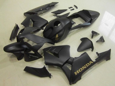 Großhandel Honda CBR600RR Motorrad Verkleidung 2003-2004 - Matt Schwarz Gold Aufkleber