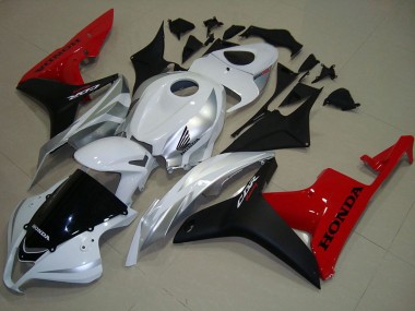 Großhandel Honda CBR600RR Motorrad Verkleidung 2007-2008 - Weiss Silber Rot Glanzendes Schwarz