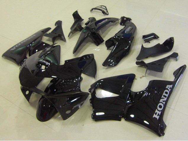 Großhandel Honda CBR900RR 919 Motorrad Verkleidung 1998-1999 - Glanzendes Schwarz
