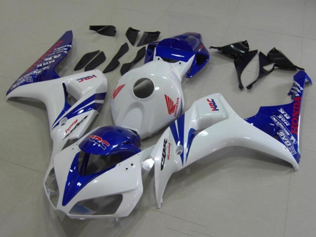 Großhandel Honda CBR1000RR Motorrad Verkleidung 2006-2007 - Weiss Blau Rot HRC