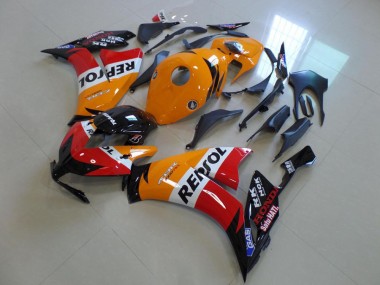 Großhandel Honda CBR1000RR Motorrad Verkleidung 2012-2016 - Orange Weiss Rot Glanzendes Schwarz Repsol