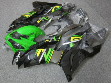 Großhandel Kawasaki ZX6R Motorrad Verkleidung 2019-2022 - Grun Schwarz Gelb
