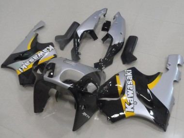 Großhandel Kawasaki ZX7R Motorrad Verkleidung 1996-2003 - Silber Glanzendes Schwarz Gelb