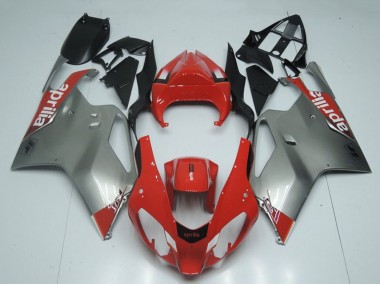 Großhandel Aprilia RSV1000 Motorrad Verkleidung 2003-2006 - Rot Grau Schwarz