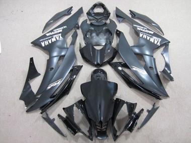 Großhandel Yamaha YZF R6 Motorrad Verkleidung 2008-2016 - Glanzendes Schwarz Matt Schwarz Weiss Aufkleber