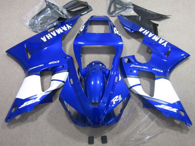 Großhandel Yamaha YZF R1 Motorrad Verkleidung 2002-2003 - Blau Weiss