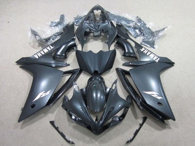 Großhandel Yamaha YZF R1 Motorrad Verkleidung 2007-2008 - Matt Schwarz Weiss Aufkleber