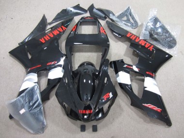 Großhandel Yamaha YZF R1 Motorrad Verkleidung 2009-2011 - Glanzendes Schwarz Weiss Rot