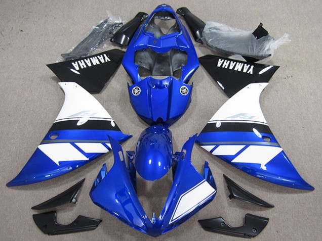 Großhandel Yamaha YZF R1 Motorrad Verkleidung 2009-2011 - Blau Weiss Schwarz