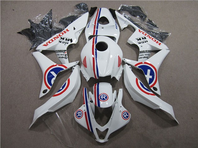 Großhandel Honda CBR600RR Motorrad Verkleidung 2007-2008 - Weiss Blau Rot R