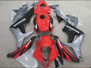 Großhandel Honda CBR600RR Motorrad Verkleidung 2007-2008 - Silber Rot Glanzendes Schwarz