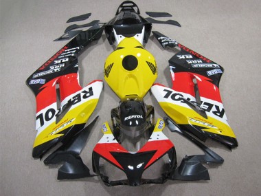 Großhandel Honda CBR1000RR Motorrad Verkleidung 2004-2005 - Gelb Weiss Rot Glanzendes Schwarz Repsol