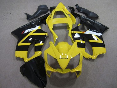 Großhandel Honda CBR600 F4i Motorrad Verkleidung Kit 2001-2003 - Gelb Glanzendes Schwarz