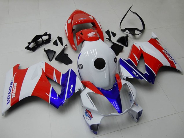 Großhandel Honda VFR 800 Motorrad Verkleidung 2002-2013 - Weiss Rot Blau