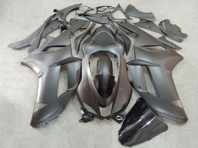 Großhandel Kawasaki ZX6R Motorrad Verkleidung 2007-2008 - Schwarz