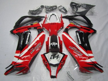 Großhandel Kawasaki ZX10R Motorrad Verkleidung 2011-2015 - Weiss Rot Schwarz Pedercini