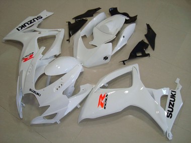 Großhandel Suzuki GSXR 750 Motorrad Verkleidung 2006-2007 - Weiss