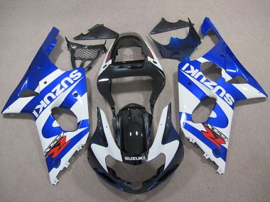 Großhandel Suzuki GSXR 1000 Motorrad Verkleidung 2000-2002 - Blau Weiss Schwarz Rot