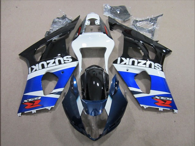 Großhandel Suzuki GSXR 1000 Motorrad Verkleidung 2003-2004 - Weiss Blau Schwarz Rot