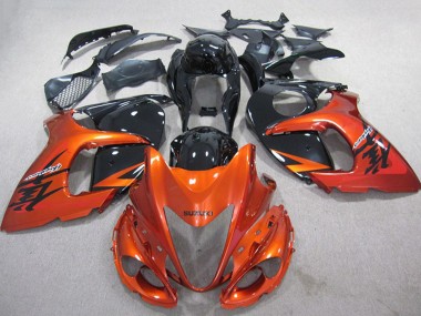 Großhandel Suzuki GSXR 1300 Hayabusa Motorrad Verkleidung 2008-2020 - Orange Schwarz