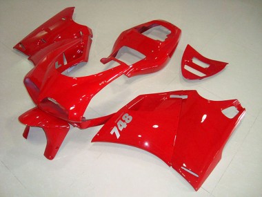 Großhandel Ducati 748 Motorrad Verkleidung 1993-2005 - Rot