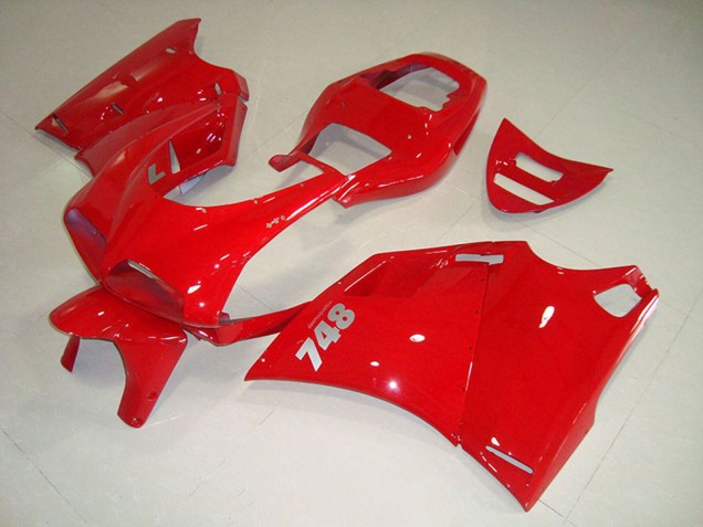 Großhandel Ducati 748 Motorrad Verkleidung 1993-2005 - Rot