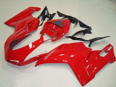 Großhandel Ducati 1098 Motorrad Verkleidung Kit 2007-2014 - Rot
