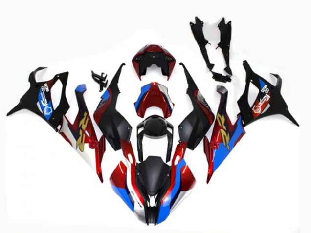 Großhandel BMW S1000RR Motorrad Verkleidung 2019-2022 - Schwarz Blau Rot Gold