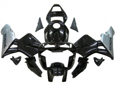 Großhandel Honda CBR600RR Motorrad Verkleidung 2003-2004 - Silber Glanzendes Schwarz