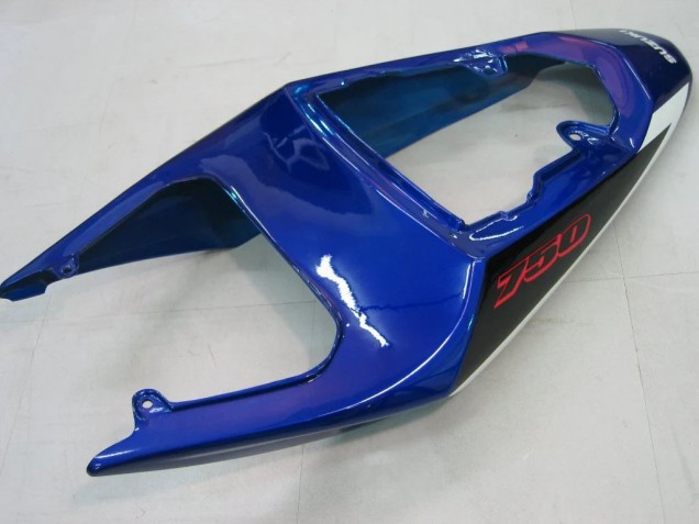 Großhandel Suzuki GSXR 600/750 Motorrad Verkleidung 2004-2005 - Blau Grau Glanzendes Schwarz