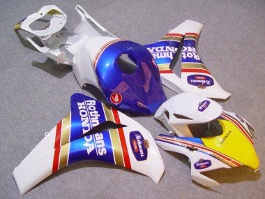 Großhandel Honda CBR1000RR Motorrad Verkleidung 2008-2011 - Weiss Blau Gelb Gold Rothmans