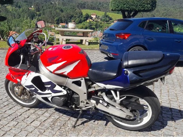 Großhandel Honda CBR900RR 919 Motorrad Verkleidung Kit 1998-1999 - Weiss Rot Blau