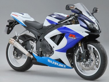 Großhandel Suzuki GSXR 600/750 Motorrad Verkleidung 2008-2010 - Weiss Blau Rot