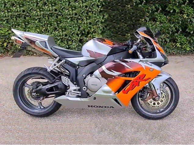 Großhandel Honda CBR1000RR Motorrad Verkleidung 2006-2007 - Silber Orange