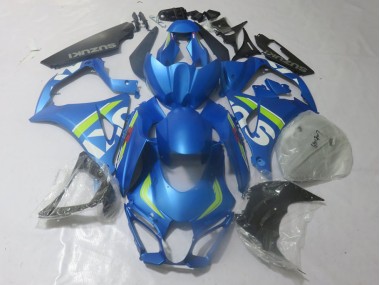 Suzuki GSXR 1000 17-23 Motorrad Verkleidungen - Blau Limette