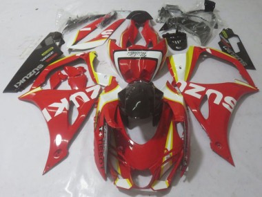 Suzuki GSXR 1000 17-23 Motorrad Verkleidungen - Rot