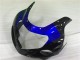 Suzuki GSXR 1000 K1 00-02 Motorrad Verkleidungen - Blau Schwarz