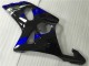 Suzuki GSXR 1000 K1 00-02 Motorrad Verkleidungen - Blau Schwarz