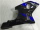 Suzuki GSXR 1000 K1 00-02 Motorrad Verkleidungen - Blau Schwarz