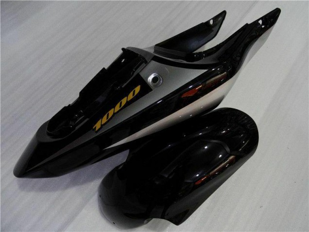Suzuki GSXR 1000 K1 00-02 Motorrad Verkleidungen - Silber Schwarz Suzuki GSXR 1000 K1 00-02 Motorrad Verkleidungen - Silber Schwarz