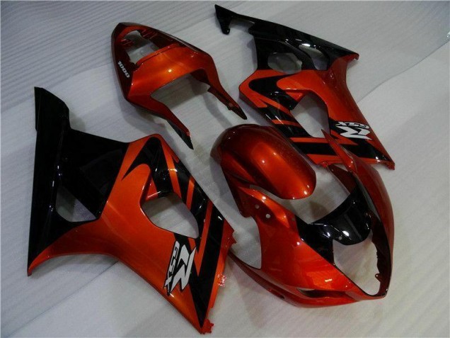 Suzuki GSXR 1000 K3 03-04 Motorrad Verkleidung - Braun Schwarz Suzuki GSXR 1000 K3 03-04 Motorrad Verkleidung - Braun Schwarz
