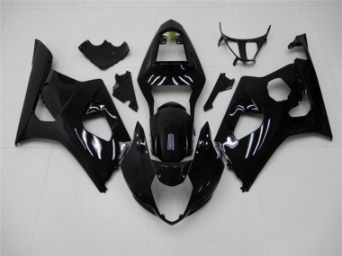 Suzuki GSXR 1000 K3 03-04 Motorrad Verkleidung - Glänzend Schwarz