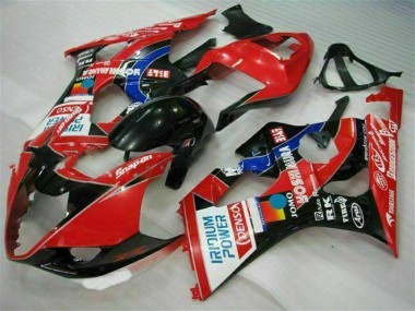 Suzuki GSXR 1000 K3 03-04 Motorrad Verkleidung - Rot