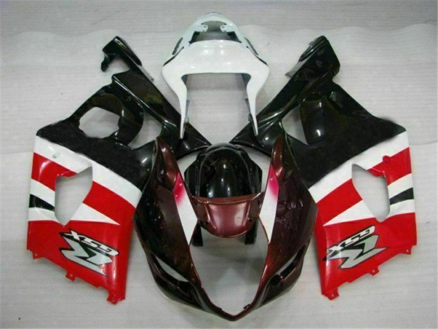 Suzuki GSXR 1000 K3 03-04 Motorrad Verkleidung - Rot Schwarz Suzuki GSXR 1000 K3 03-04 Motorrad Verkleidung - Rot Schwarz