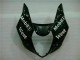 Suzuki GSXR 1000 K3 03-04 Motorrad Verkleidung - Weiß Schwarz Suzuki GSXR 1000 K3 03-04 Motorrad Verkleidung - Weiß Schwarz