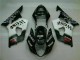 Suzuki GSXR 1000 K3 03-04 Motorrad Verkleidung - Weiß Schwarz Suzuki GSXR 1000 K3 03-04 Motorrad Verkleidung - Weiß Schwarz