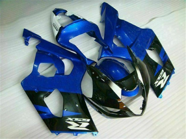 Suzuki GSXR 1000 K3 03-04 Motorrad Verkleidungen - Blau Schwarz Suzuki GSXR 1000 K3 03-04 Motorrad Verkleidungen - Blau Schwarz