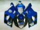 Suzuki GSXR 1000 K3 03-04 Motorrad Verkleidungen - Blau Schwarz Suzuki GSXR 1000 K3 03-04 Motorrad Verkleidungen - Blau Schwarz