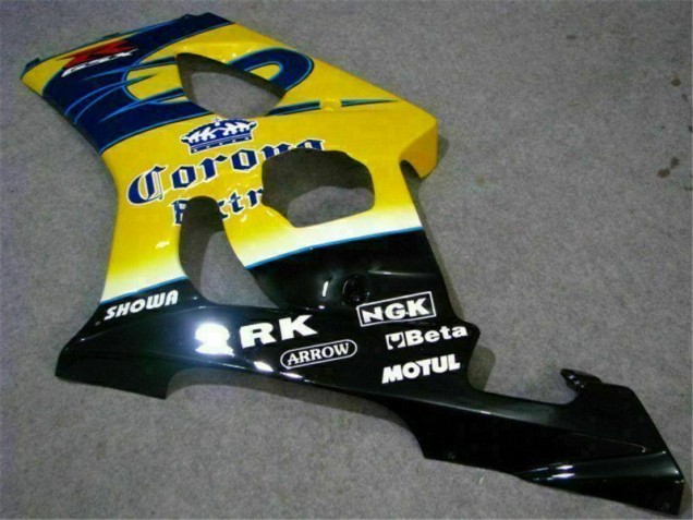 Suzuki GSXR 1000 K3 03-04 Motorrad Verkleidungen - Gelb Blau Suzuki GSXR 1000 K3 03-04 Motorrad Verkleidungen - Gelb Blau