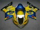 Suzuki GSXR 1000 K3 03-04 Motorrad Verkleidungen - Gelb Blau Suzuki GSXR 1000 K3 03-04 Motorrad Verkleidungen - Gelb Blau